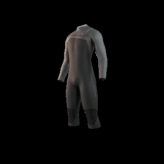 Mystic Motion Longarm Shortleg 4/3 mm Front zip sort bryst